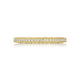 Tacori 18k Yellow Gold Classic Crescent Diamond Wedding Band (0.22 CTW)