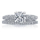 Tacori 18k Yellow Gold Classic Crescent Round Diamond Engagement Ring Setting (0.22 CTW)
