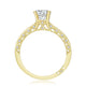 Round Solitaire Engagement Ring