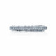 Tacori 18k White Gold Reverse Crescent Diamond Wedding Band (0.25 CTW)