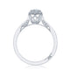 Pear Bloom Engagement Ring