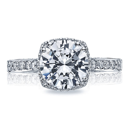 Round Bloom Engagement Ring