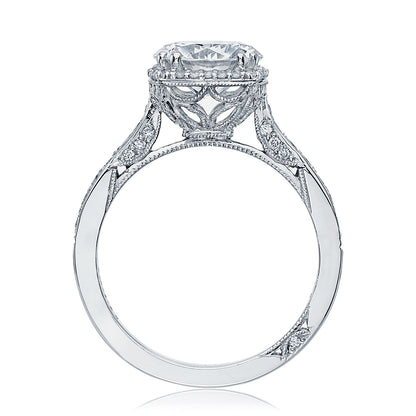 Round Bloom Engagement Ring