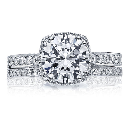 Round Bloom Engagement Ring
