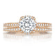 Round Bloom Engagement Ring