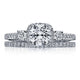 Round 3-Stone Engagement Ring