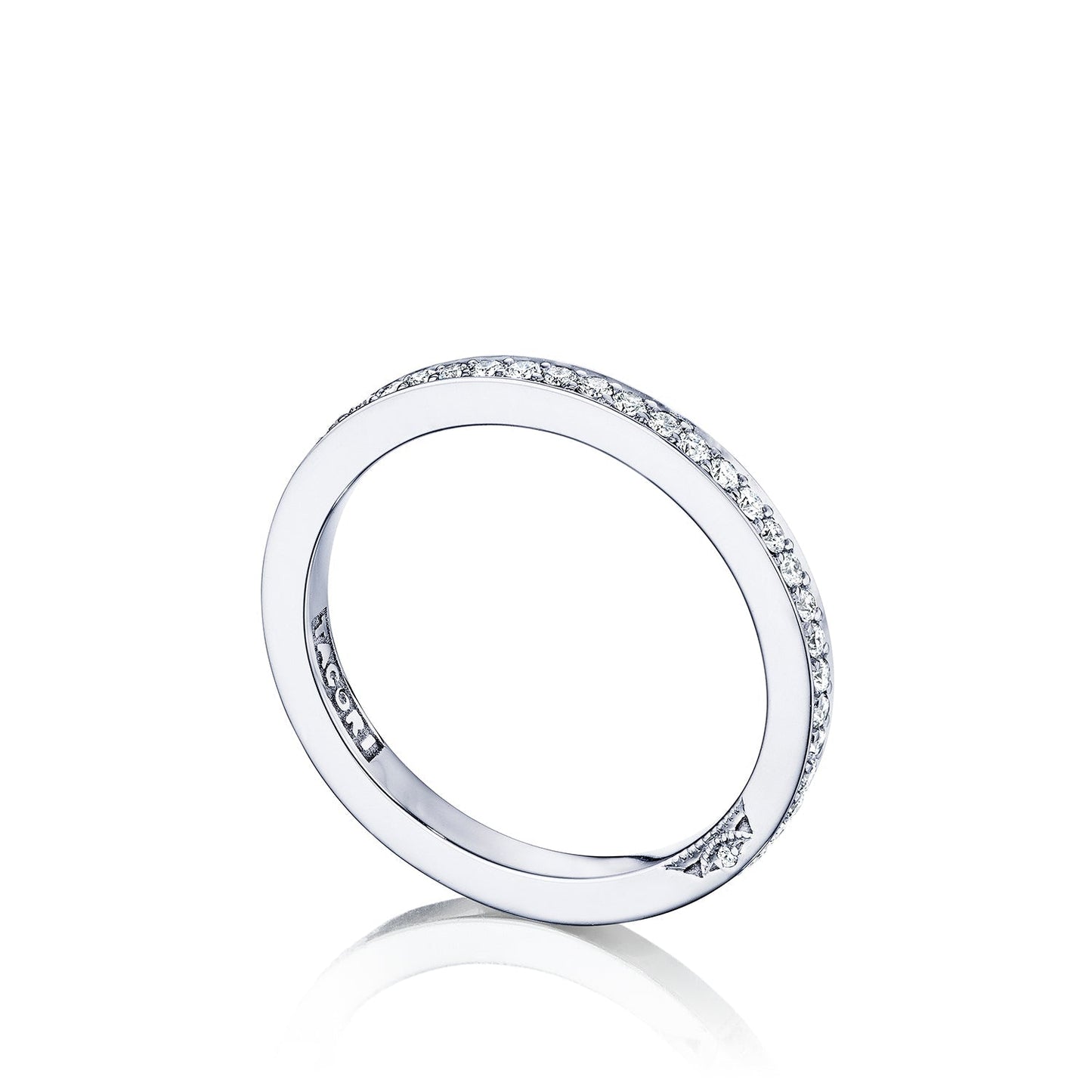 Tacori 18k White Gold  Diamond Wedding Band (0.34 CTW)