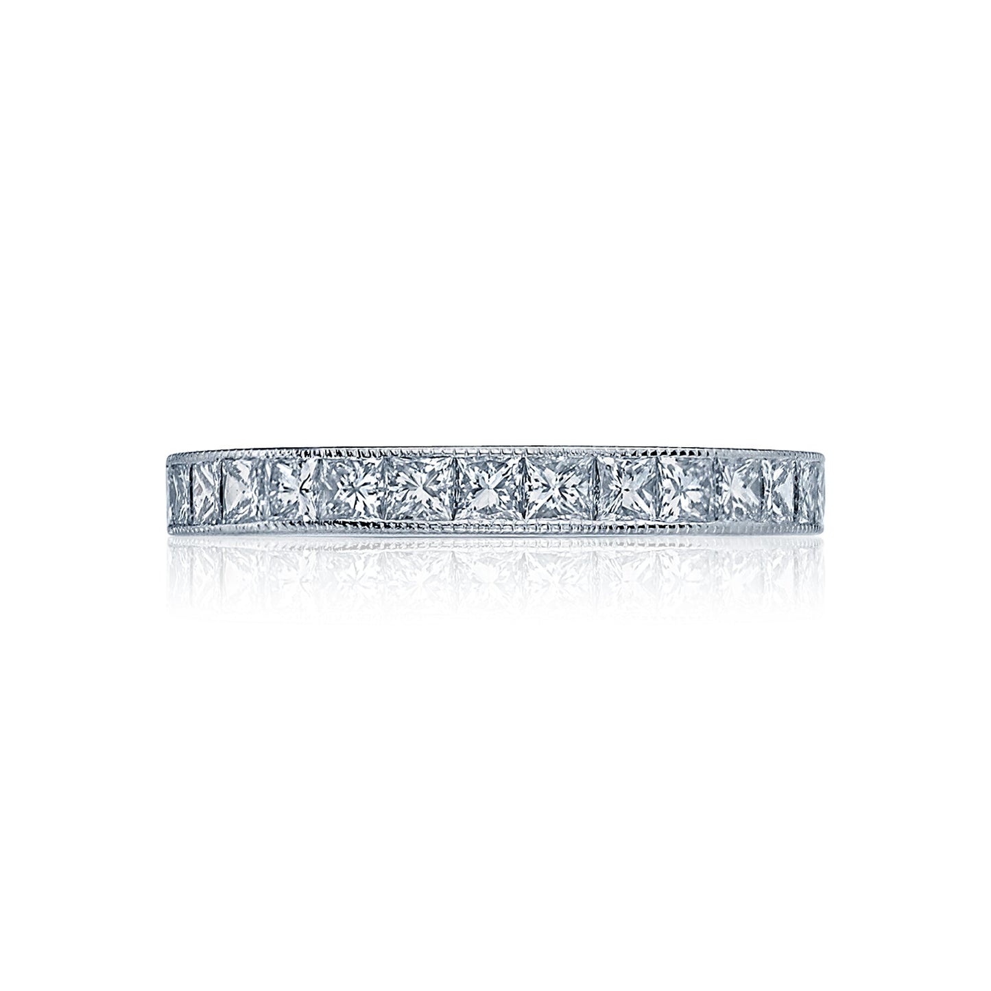 Tacori 18k White Gold Simply Tacori Diamond Wedding Band (1.73 CTW)