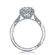 Round Bloom Engagement Ring