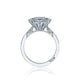 Tacori 18k White Gold Simply Tacori Round Diamond Engagement Ring Setting (0.79 CTW)