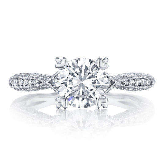 Round Solitaire Engagement Ring