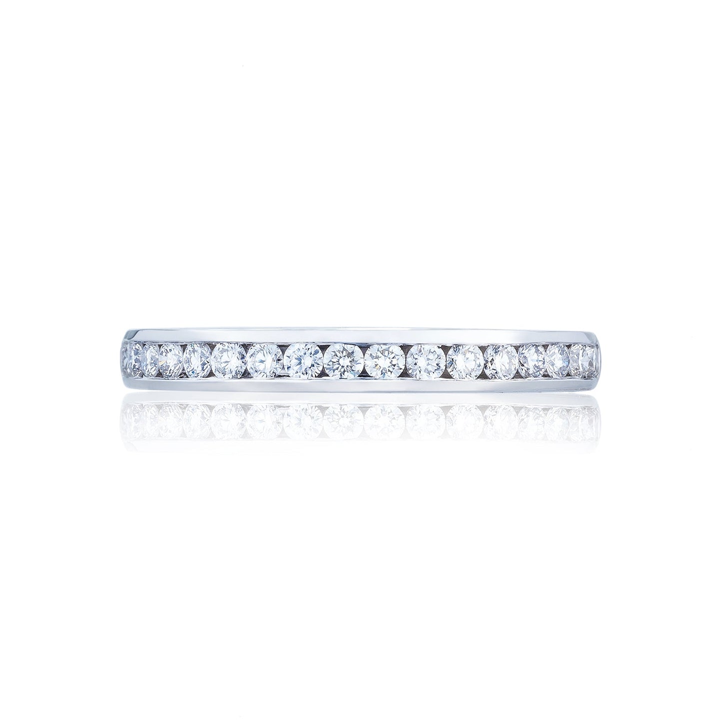 Tacori Dantela Diamond Wedding Band 18k White Gold (0.37 CTW)