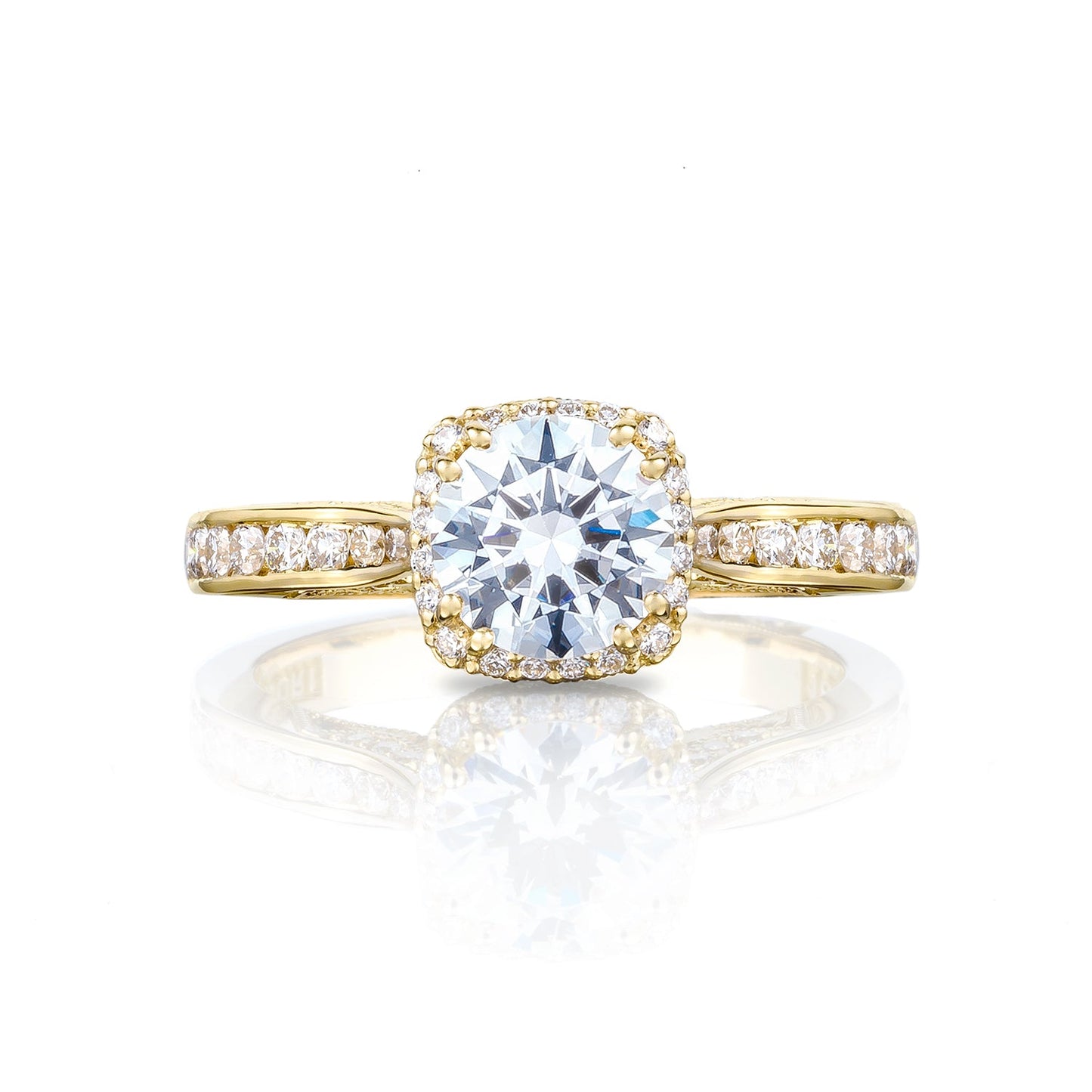 Tacori Dantela Round Diamond Engagement Ring Setting (0.45 CTW)