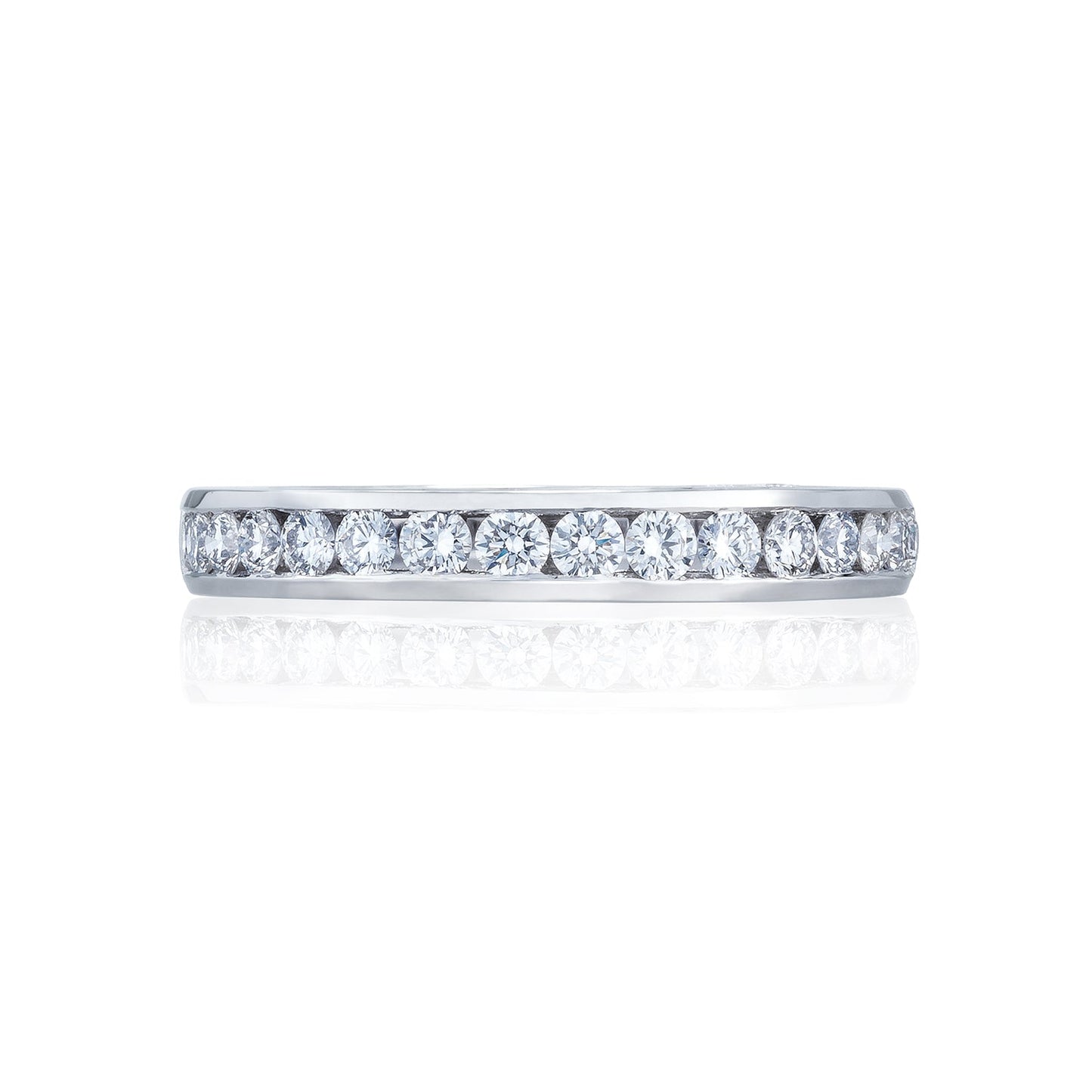 Tacori Dantela 18k White Gold Diamond Wedding Band (0.47 CTW)