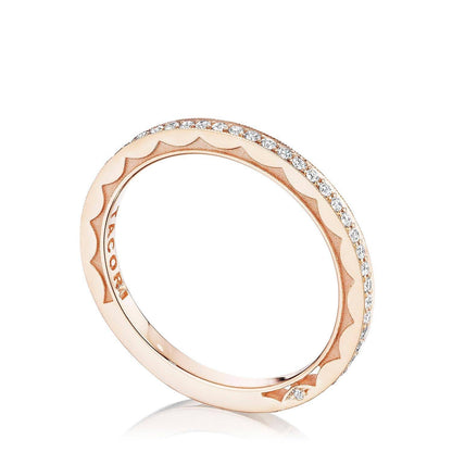 Pavé Diamond Wedding Band