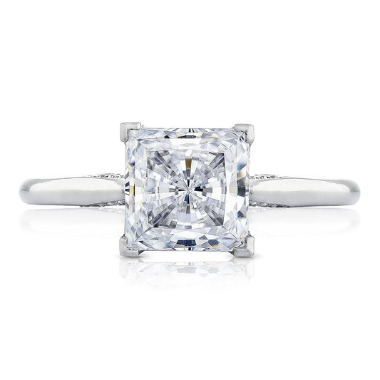 Princess Solitaire Engagement Ring