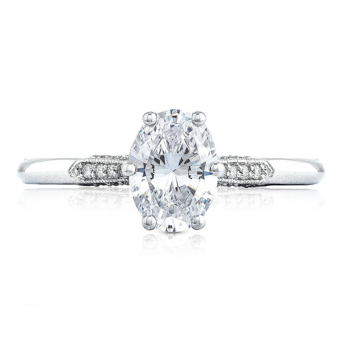 Oval Solitaire Engagement Ring