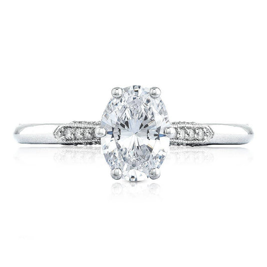 Oval Solitaire Engagement Ring