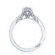 Princess Solitaire Engagement Ring