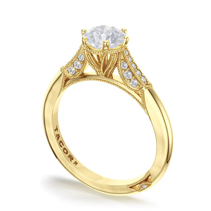 Round Solitaire Engagement Ring