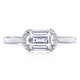 Emerald Solitaire Engagement Ring