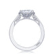 Emerald Solitaire Engagement Ring