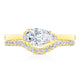 Pear Solitaire Engagement Ring