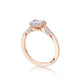 Tacori 18k Rose Gold Simply Tacori Engagement Ring Setting (0.14 CTW)