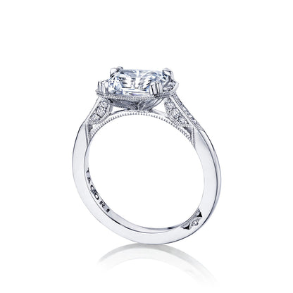 Tacori 18k White Gold Simply Tacori Engagement Ring Setting (0.15 CTW)