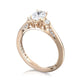 Oval 3-Stone Engagement Ring