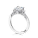 Princess 3-Stone Engagement Ring