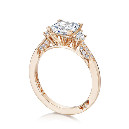 Princess 3-Stone Engagement Ring