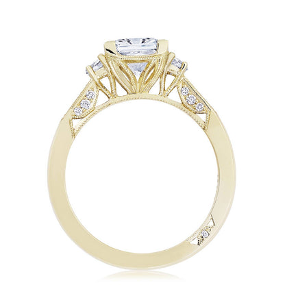 Princess 3-Stone Engagement Ring