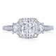 Princess 3-Stone Engagement Ring