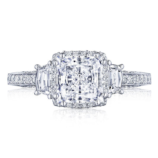 Princess 3-Stone Engagement Ring