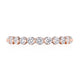 Round Diamond Wedding Band, 2.50mm