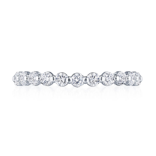 Round Diamond Wedding Band, 2.50mm