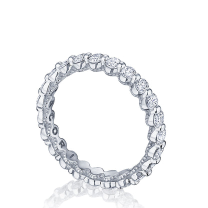 Round Diamond Wedding Band, 2.50mm