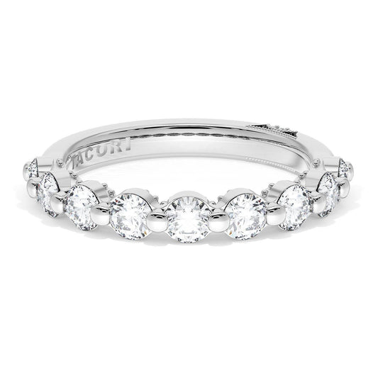 Round Diamond Wedding Band, 3.40mm