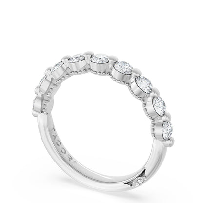 Round Diamond Wedding Band, 3.40mm