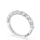 Round Diamond Wedding Band, 3.40mm