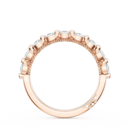 Round Diamond Wedding Band, 3.40mm