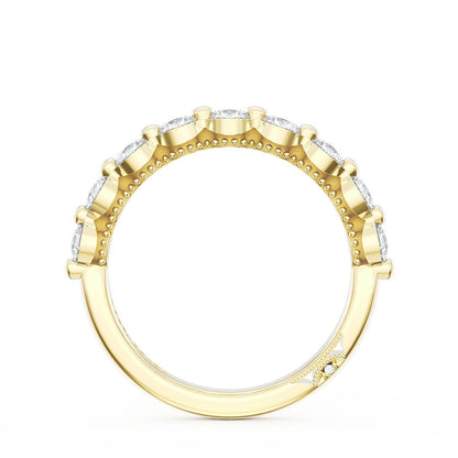 Round Diamond Wedding Band, 3.40mm
