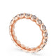 Round Diamond Wedding Band, 3.40mm