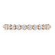 Round Diamond Wedding Band, 2mm