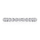 Round Diamond Wedding Band, 2mm