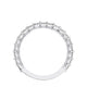 Round Diamond Wedding Band, 2mm