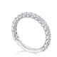 Round Diamond Wedding Band, 2mm
