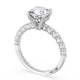 Cushion Solitaire Engagement Ring