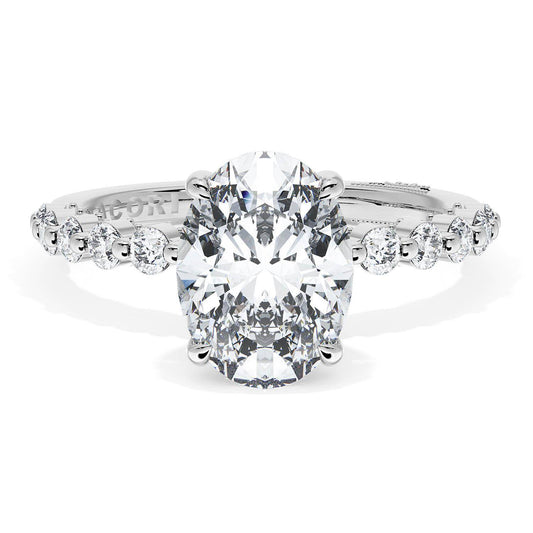 Oval Solitaire Engagement Ring